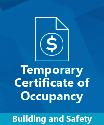 Building and Safety Temporary Certificate of Occupancy Service Image 